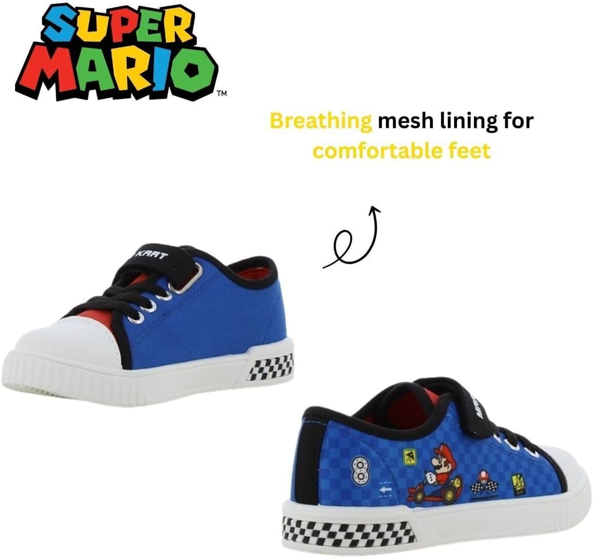 Detalle 1 de Leomil Super Mario Parent_MB_Sneakers_Boy_LED_All_1-jongenssneakers met lichtjes en EVA-zool