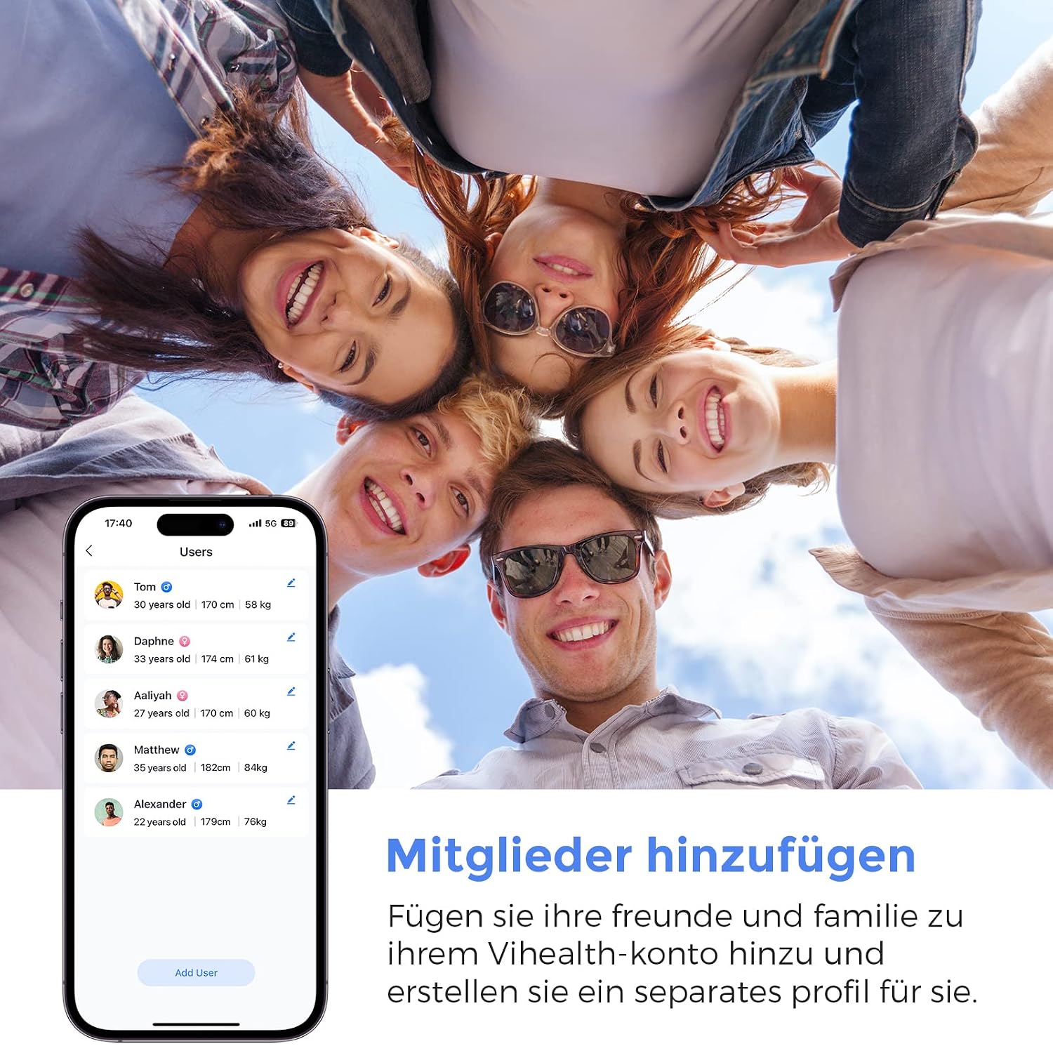 Detalle 2 de ViATOM Pulsioximetro Profesional polspulsoximeter met app en alarm