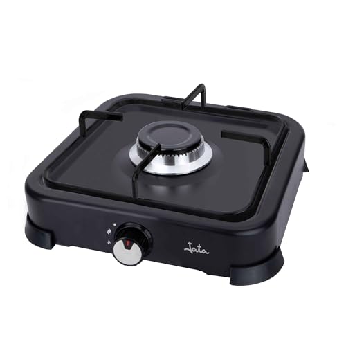 Detalle 2 de Jata JECG2721 cocina de gas portátil de 1 fuego con parrilla para camping