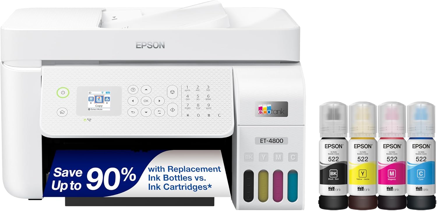 Detalle de Epson All-in-One Printer ET-4800