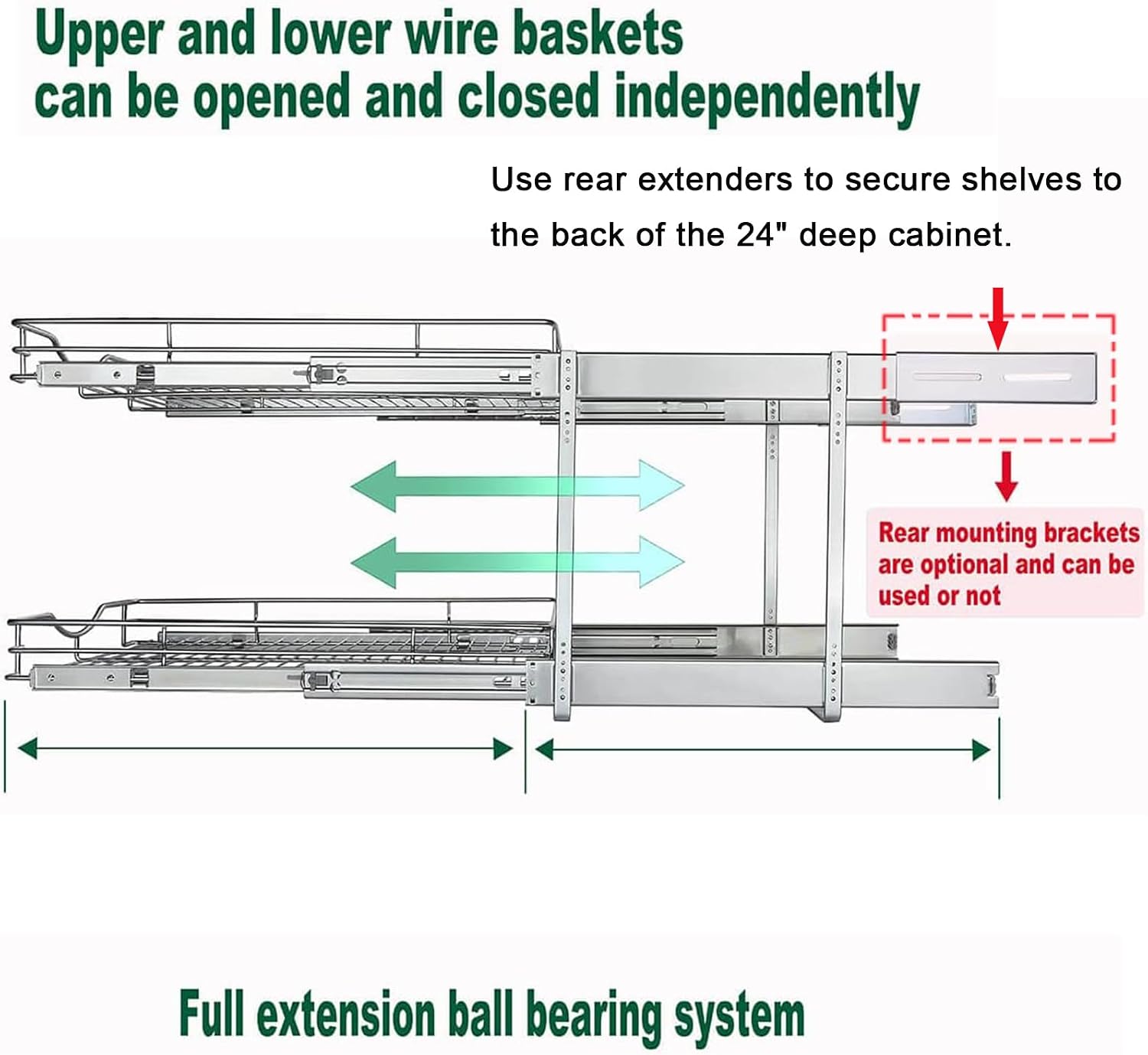 Thumbnail 2 de DINDON Pull Out Cabinet Organizer