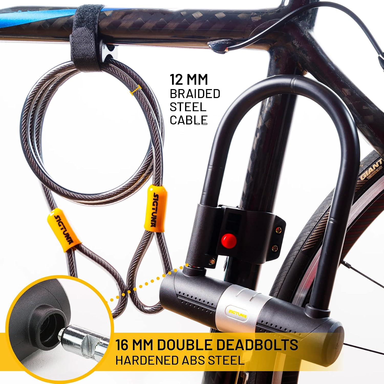 Detalle 2 de SIGTUNA Bike Lock 16mm U‑Shackle