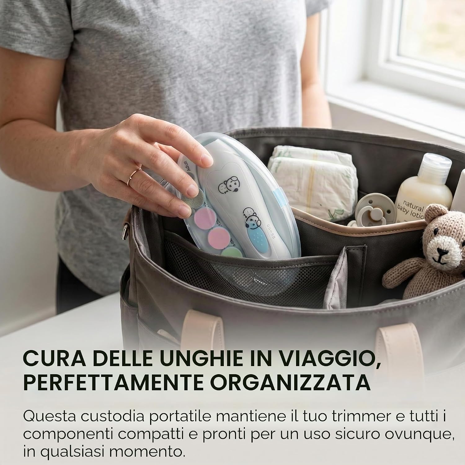 Thumbnail 6 de Royal Angels Tagliaunghie Elettrico Neonati 6 in 1 – Kit completo per mani e piedi della famiglia