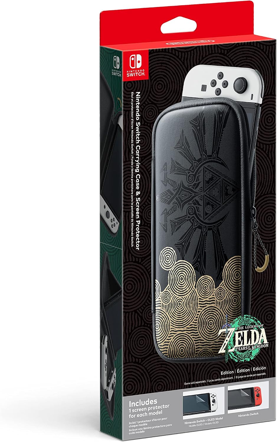 Detalle de Nintendo Switch carrying case, Tears of the Kingdom Edition
