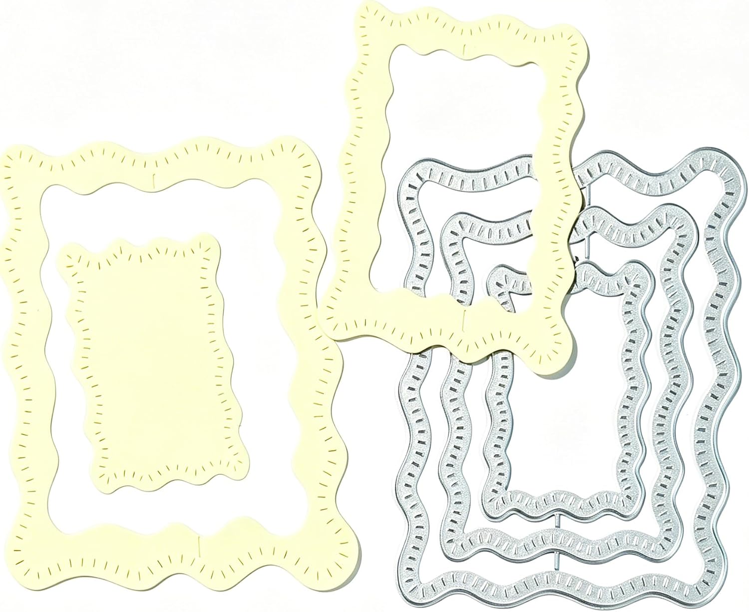 Thumbnail 3 de FUGUT Nested Cutting Die Set, 5.2 x 4.0 in