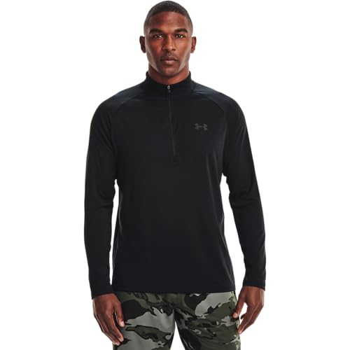 Detalle de Under Armour Men Tech 2.0 Half Zip—Lightweight, Breathable Warm-Up Top