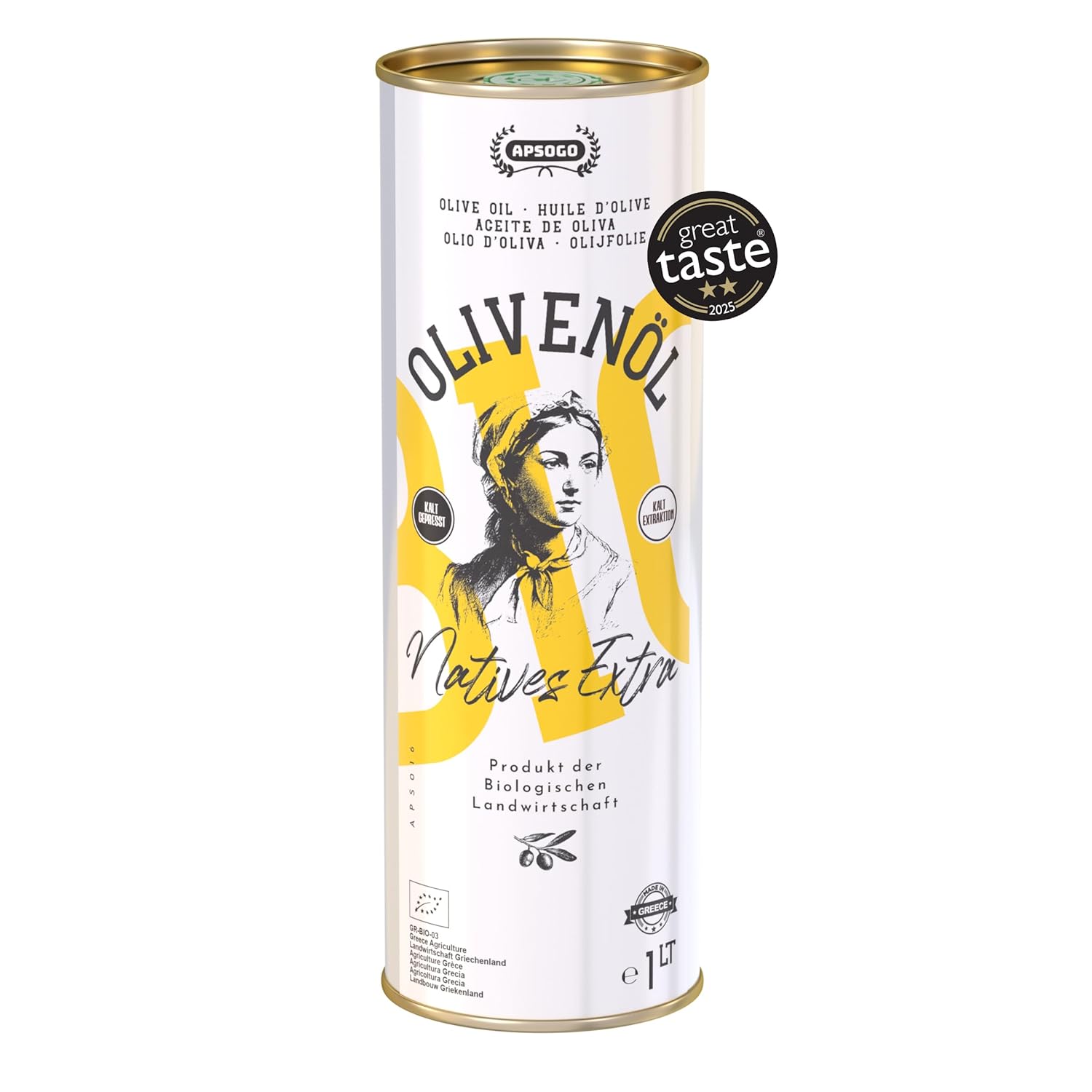 Thumbnail 6 de APSOGO Bio Extra Natives Olivenöl 500 ml