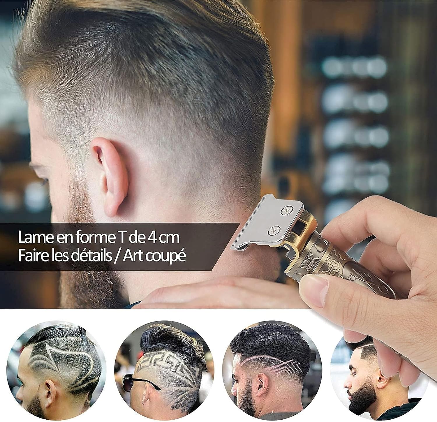 Thumbnail 1 de YiLFo Máquina de Pelo Profesional ⚡ Cortapelos Recargable Hombre