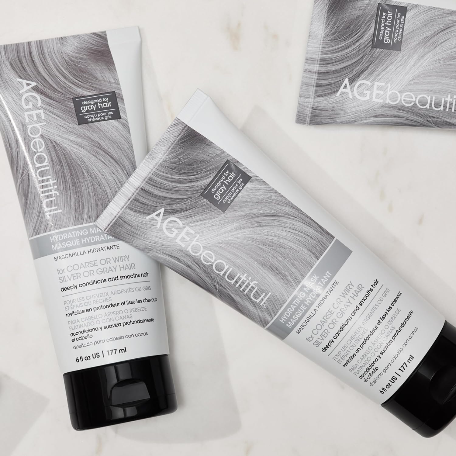 Detalle 2 de AGE beautiful Hydrating Mask for Coarse Gray Hair ๐