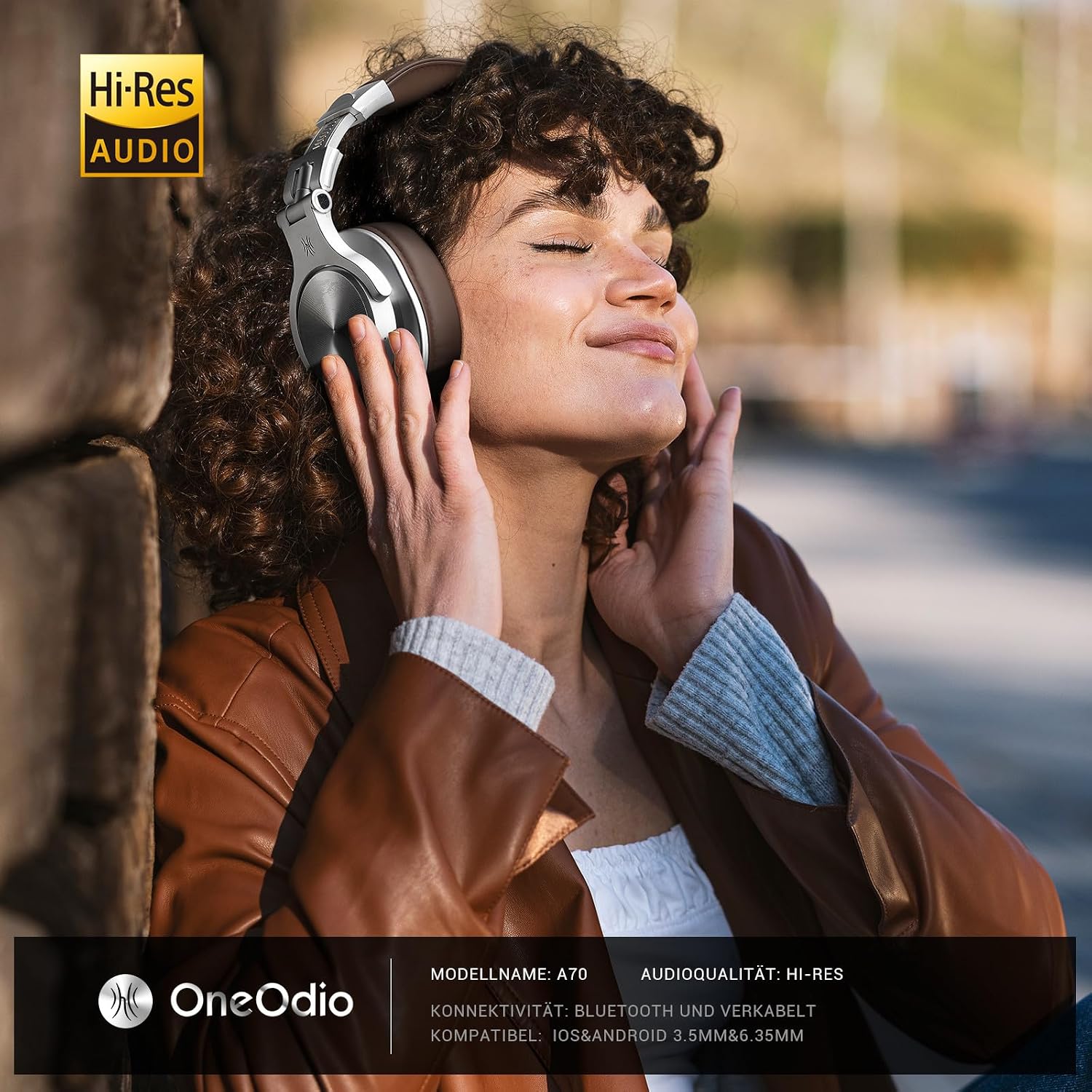Detalle 2 de OneOdio A70 Fusion Bluetooth Kopfhörer 72 Std