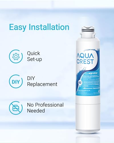 Detalle 2 de AQUA CREST Fridge Water Filter Replacement for Samsung DA29-00020B (3 Pack)
