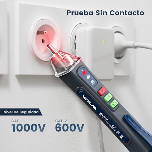 Detalle de VENLAB VD200 Detector de voltaje 12-1000V