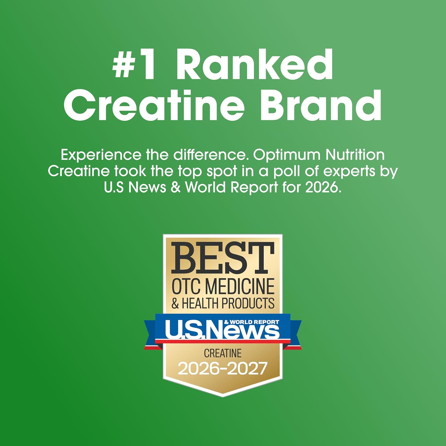 Thumbnail 3 de Optimum Nutrition Creatine Powder (5g per Serving, 60 Servings) – Unflavored Micronized Creatine Monohydrate