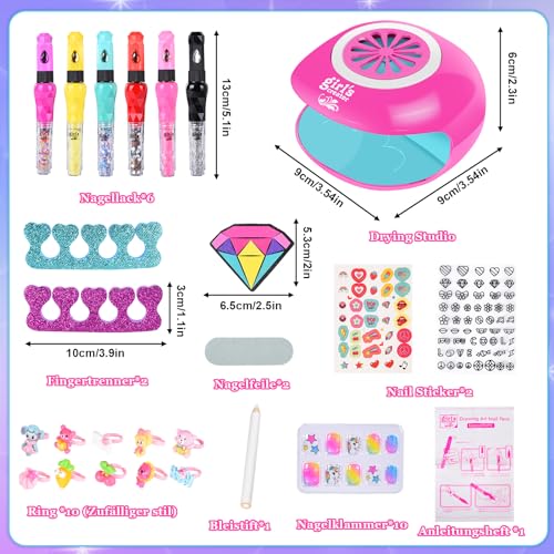 Thumbnail 1 de JONRRYIN Kit Manicura y Maquillaje para Niñas 💅