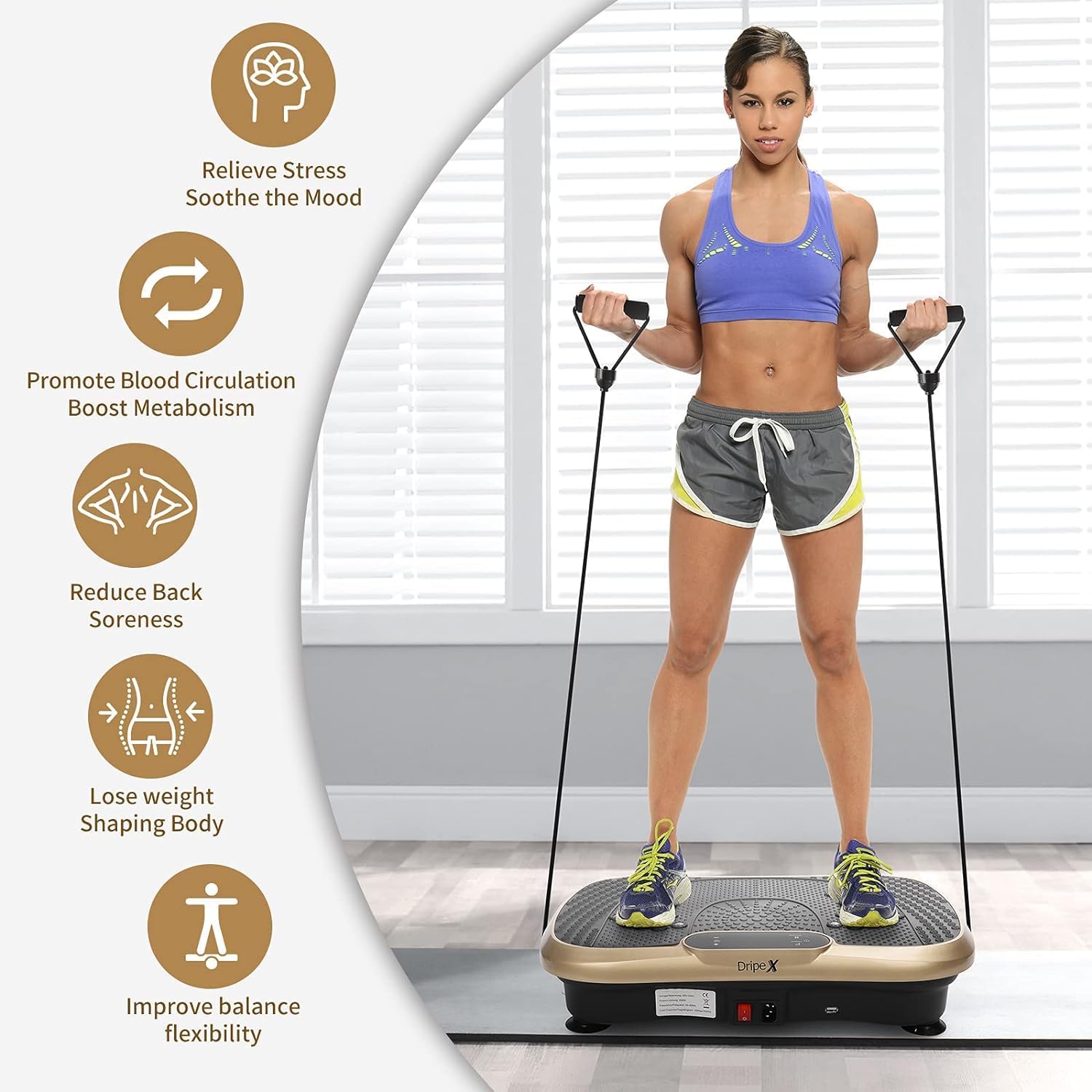 Detalle 2 de Dripex Vibration Plate 99 Levels