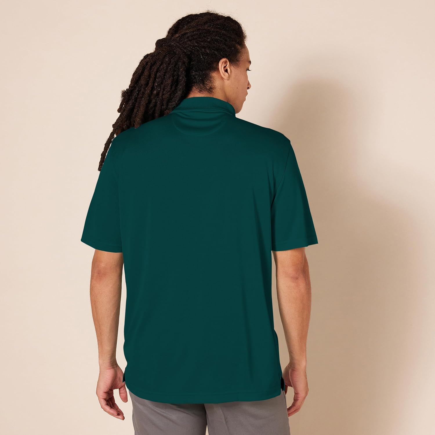 Thumbnail 3 de Polo da golf uomo Amazon Essentials a maniche corte in poliestere riciclato