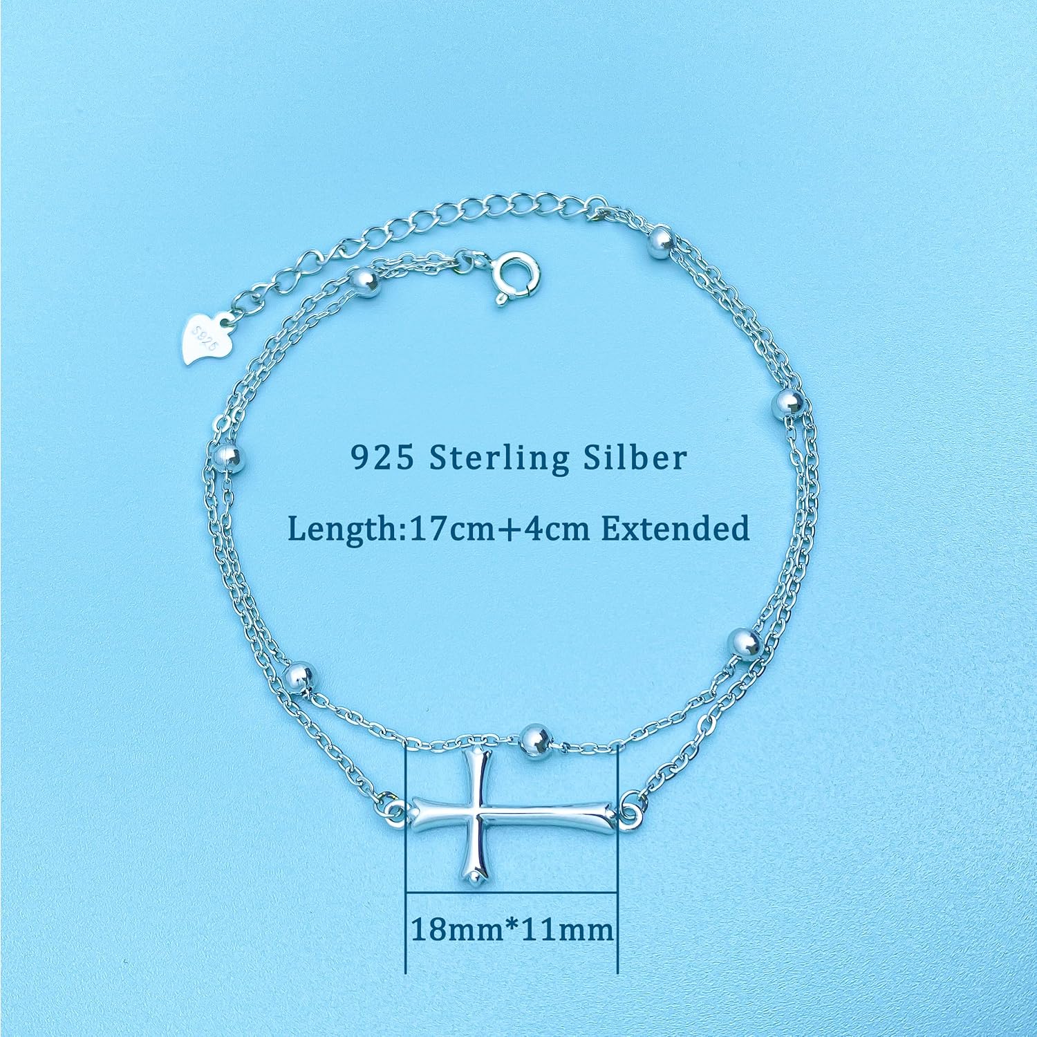 Thumbnail 1 de J.MUEN Armband Silber 16+4 cm