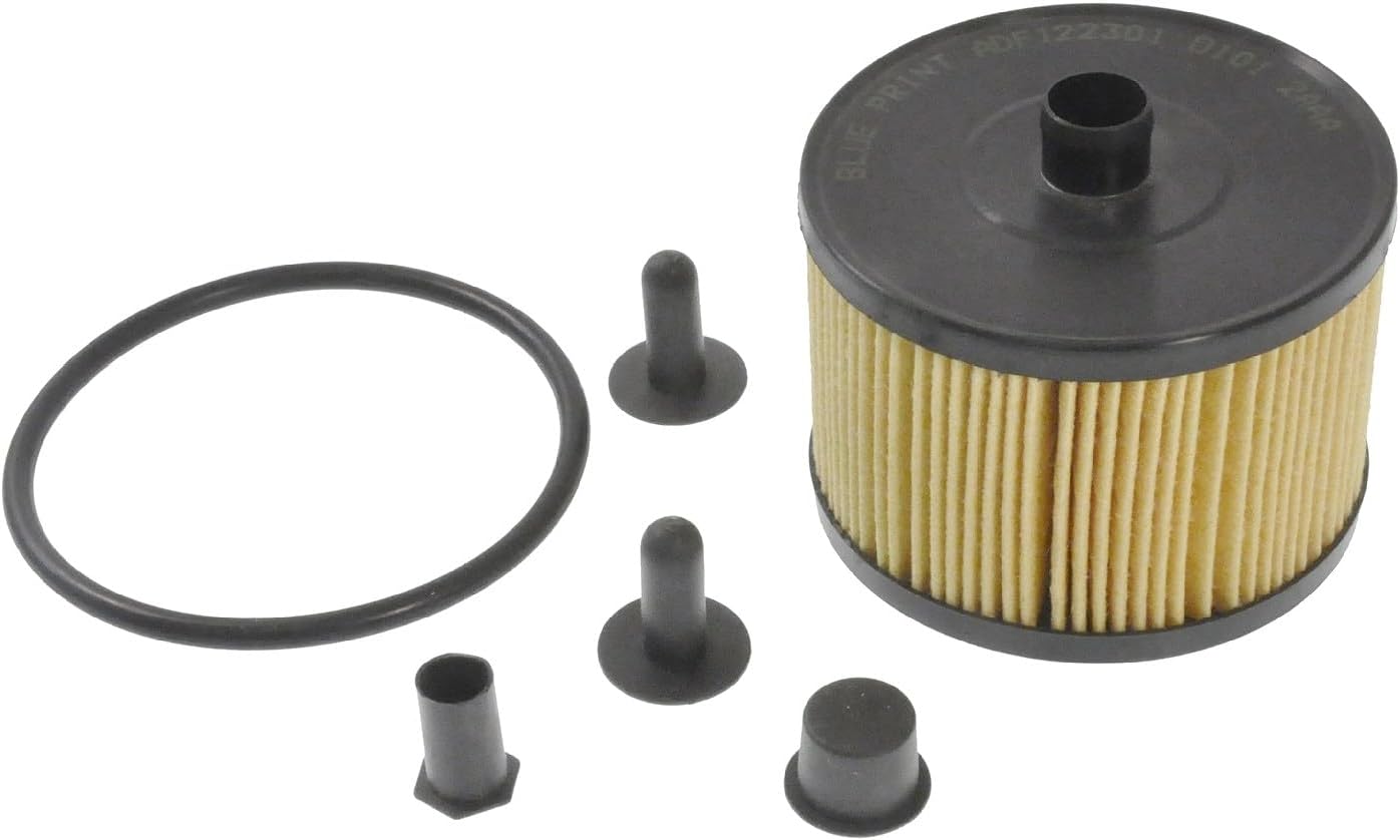Detalle de Blue Print Filtre à carburant ADF122301 avec pièces supplémentaires – cartouche filtrante et filtre de pollens