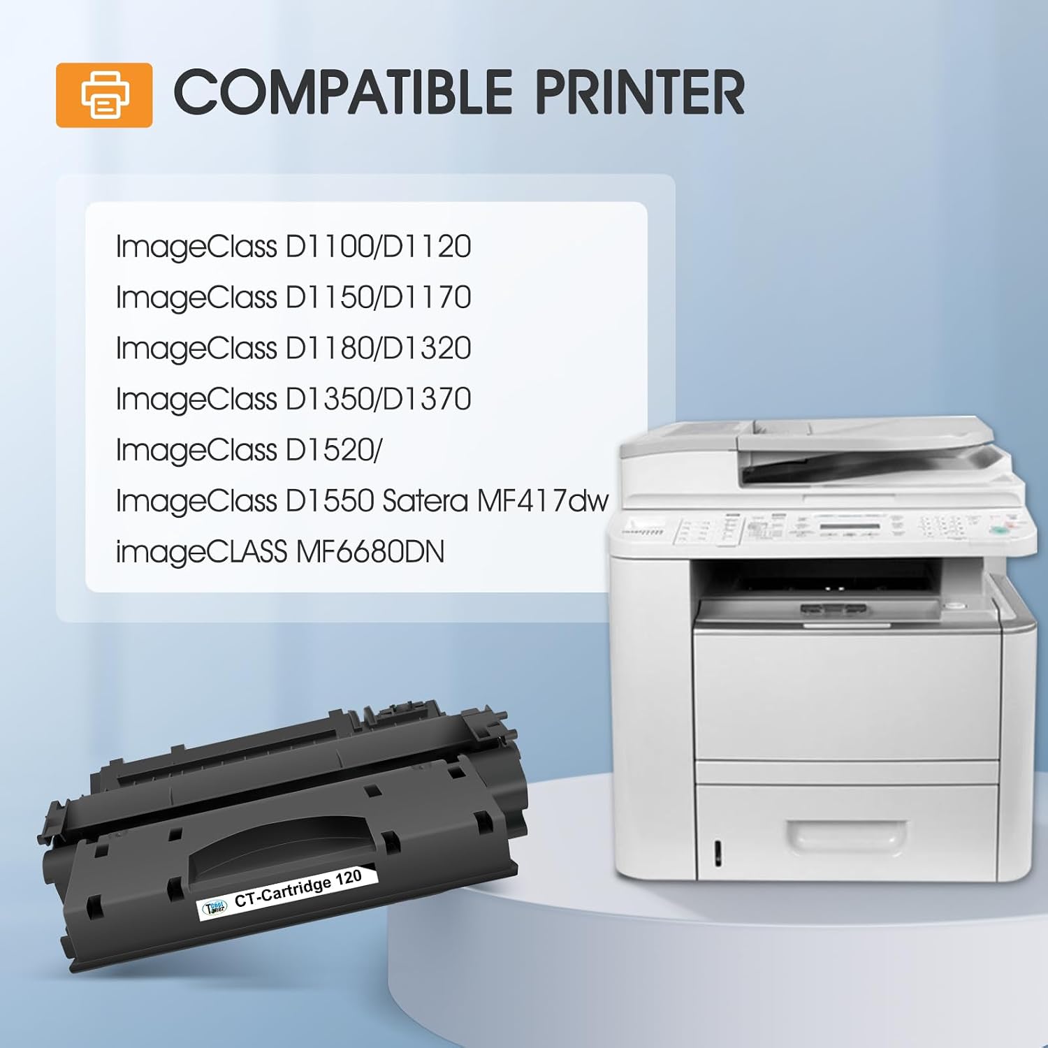 Thumbnail 1 de Compatible Canon toner cartridge CRG-120