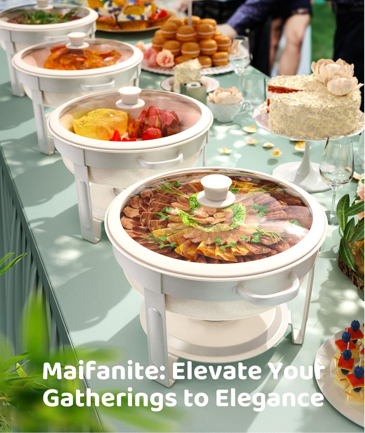 Thumbnail 1 de RAMVIC Chafing Dishes 5QT buffet set 🍽