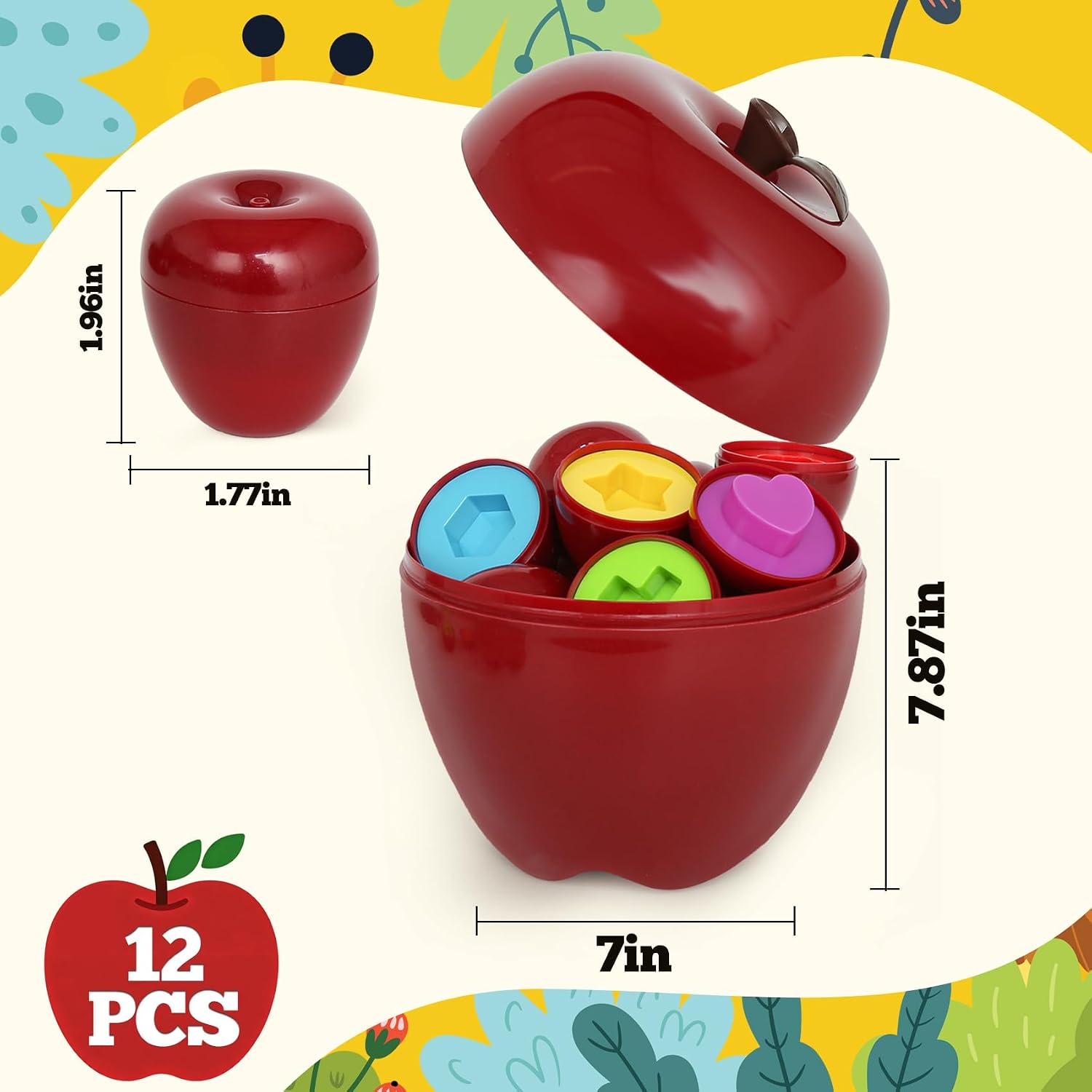 Thumbnail 6 de YIQOGAME Montessori Spielzeug ab 1 Jahr 🍎