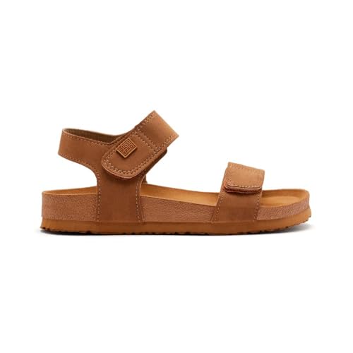 Detalle de CHANCLAS COLOR CUERO ESTILO BIO para NIÑOS TREDEGAR de Gioseppo