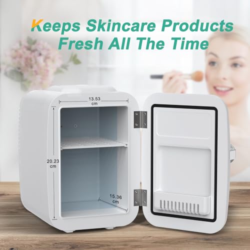 Thumbnail 5 de CROWNFUL Mini Fridge 4L: Portable Cooler and Warmer for Personal Use