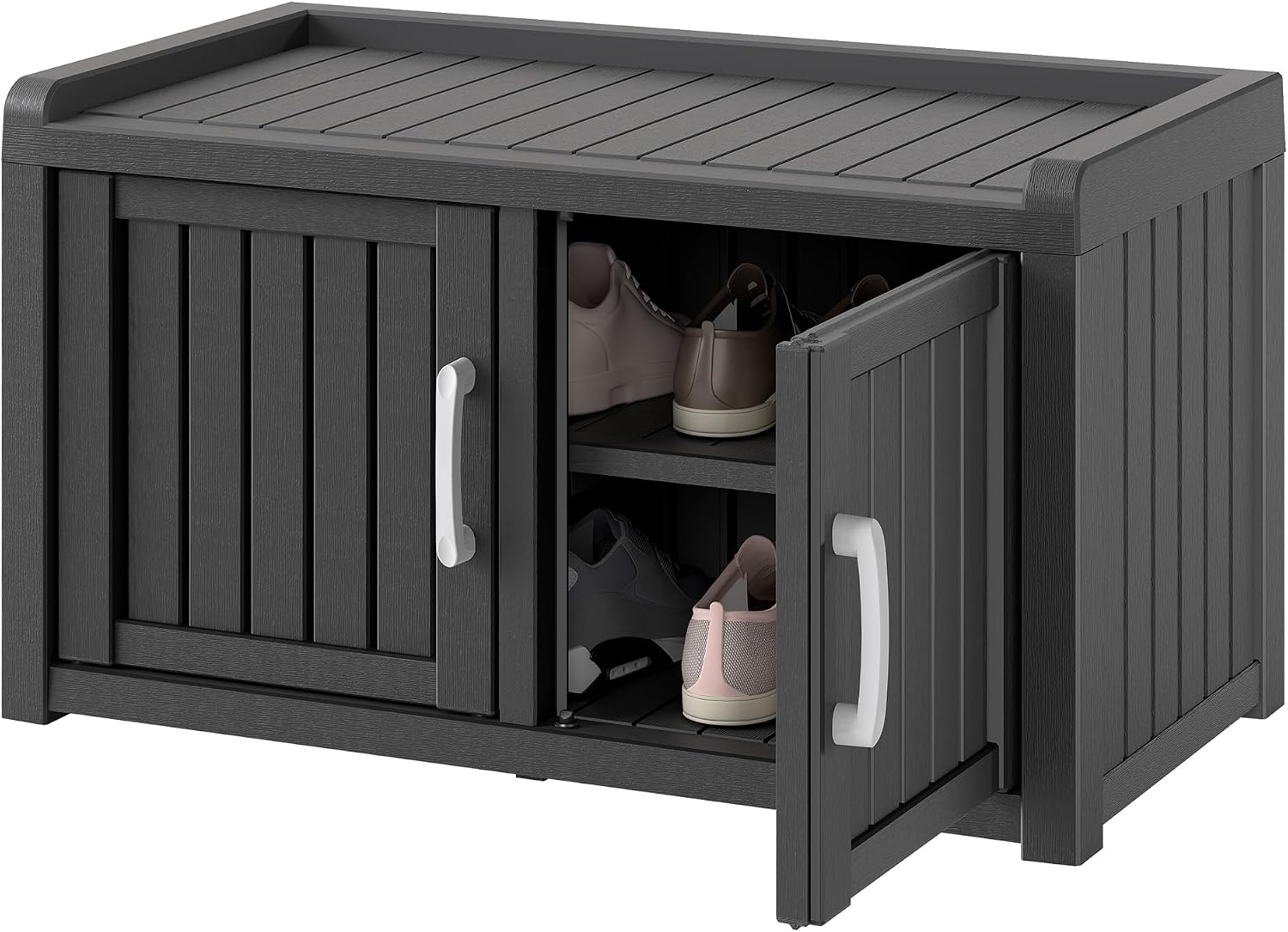 Detalle de KAMABOKO Shoe Storage Cabinet, Resin