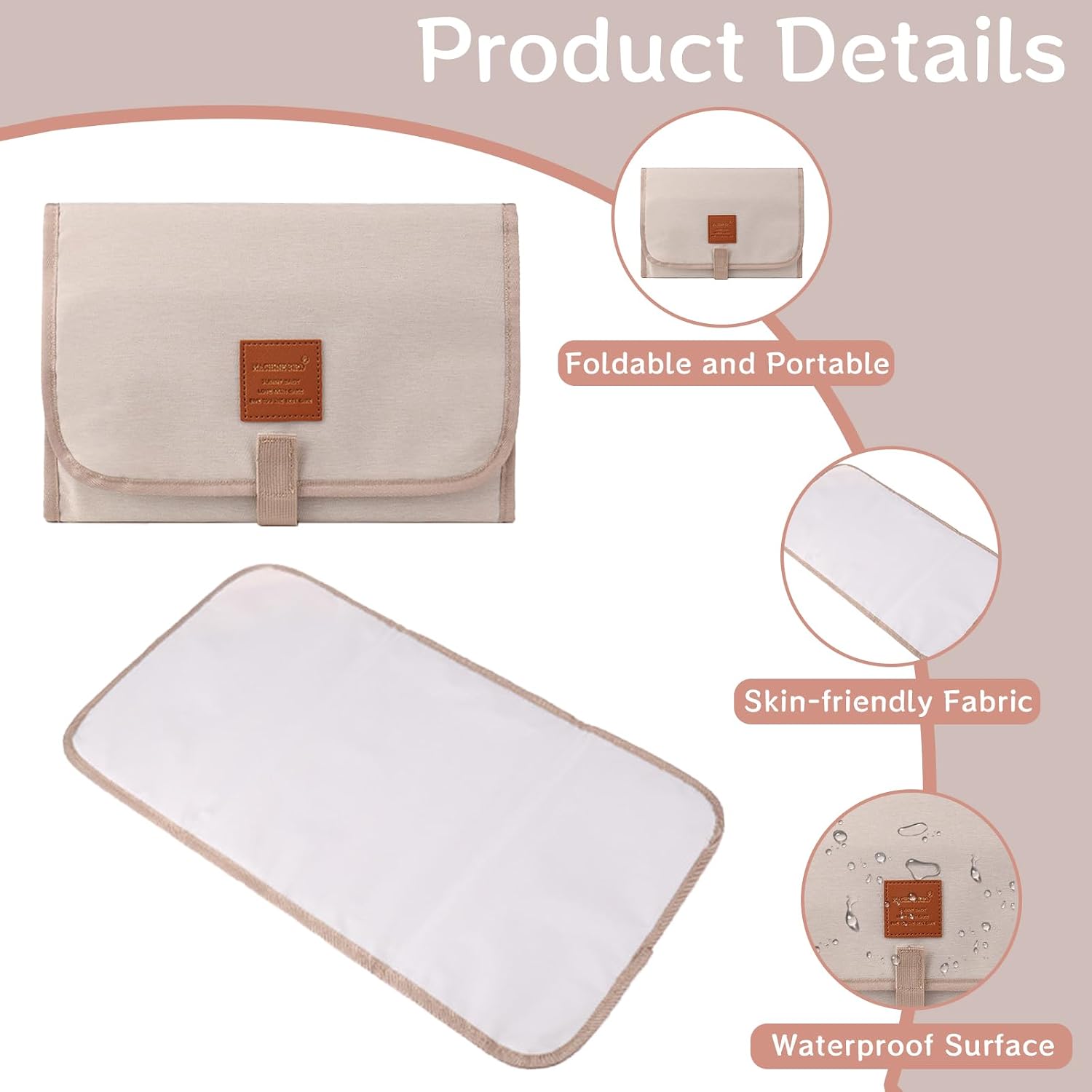 Thumbnail 2 de QILUCKY Portable Baby Changing Mat 🌟