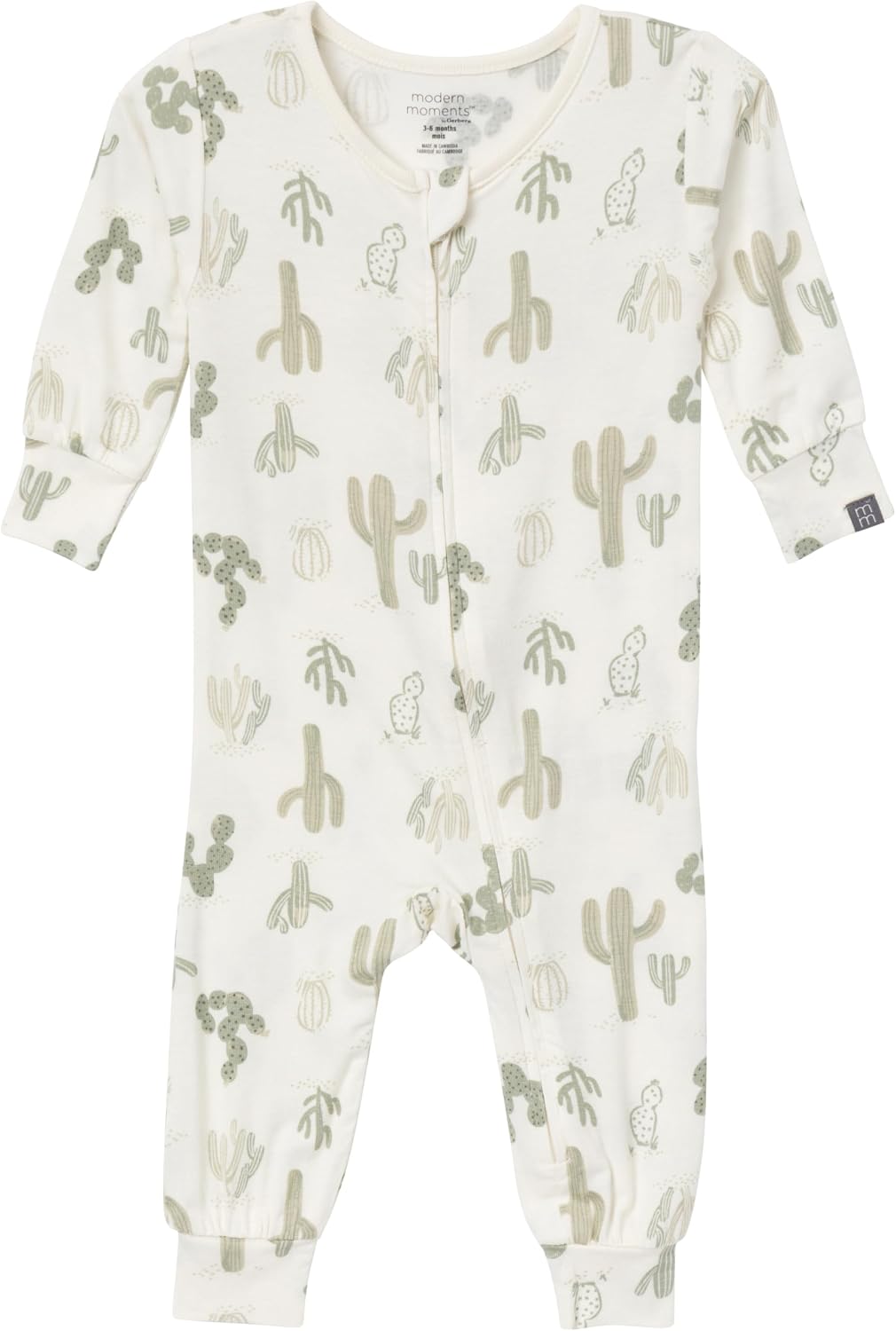 Detalle de Modern Moments by Gerber Footless Pajamas, 18 Months