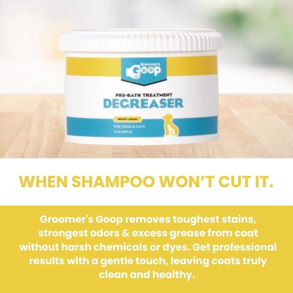 Detalle de Groomer's GOOP グープ 犬猫用シャンプー前クリーム|無香料・皮脂汚れ向け