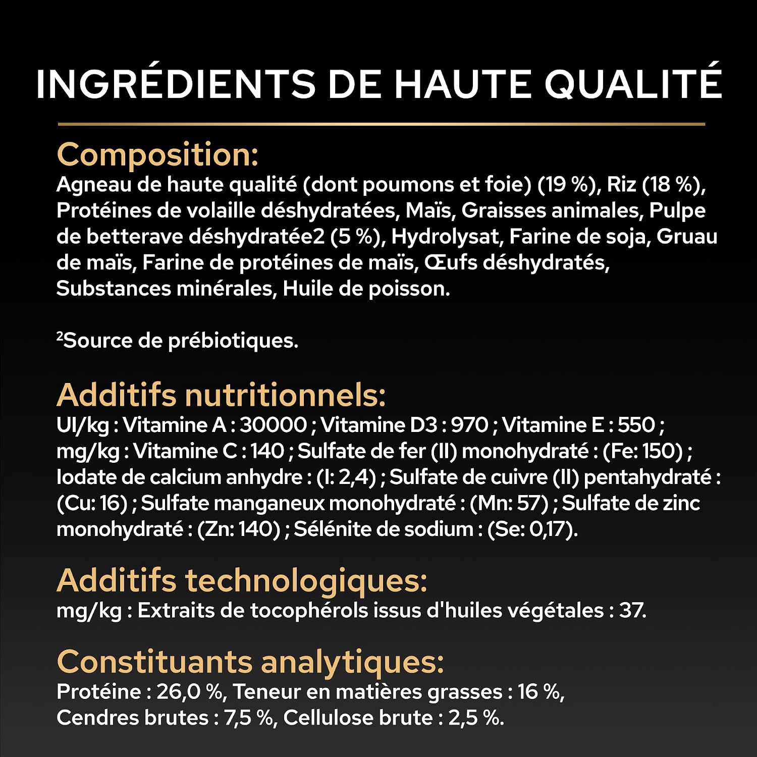Thumbnail 5 de Purina Pro Plan Sensitive Digestion — Croquettes pour chien adulte taille moyenne, agneau, 3 kg