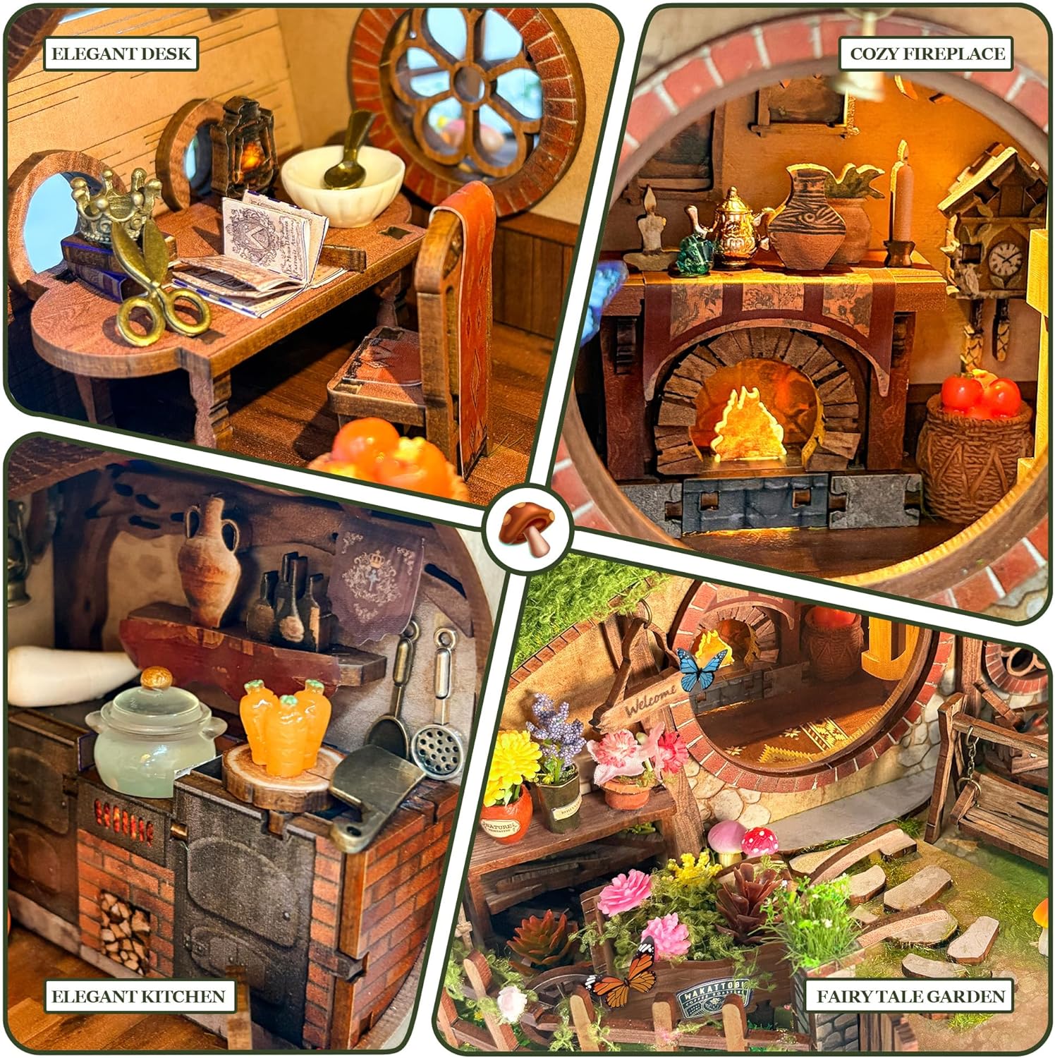Thumbnail 5 de DecoRoom Magic Ring House kit, 3D puzzle