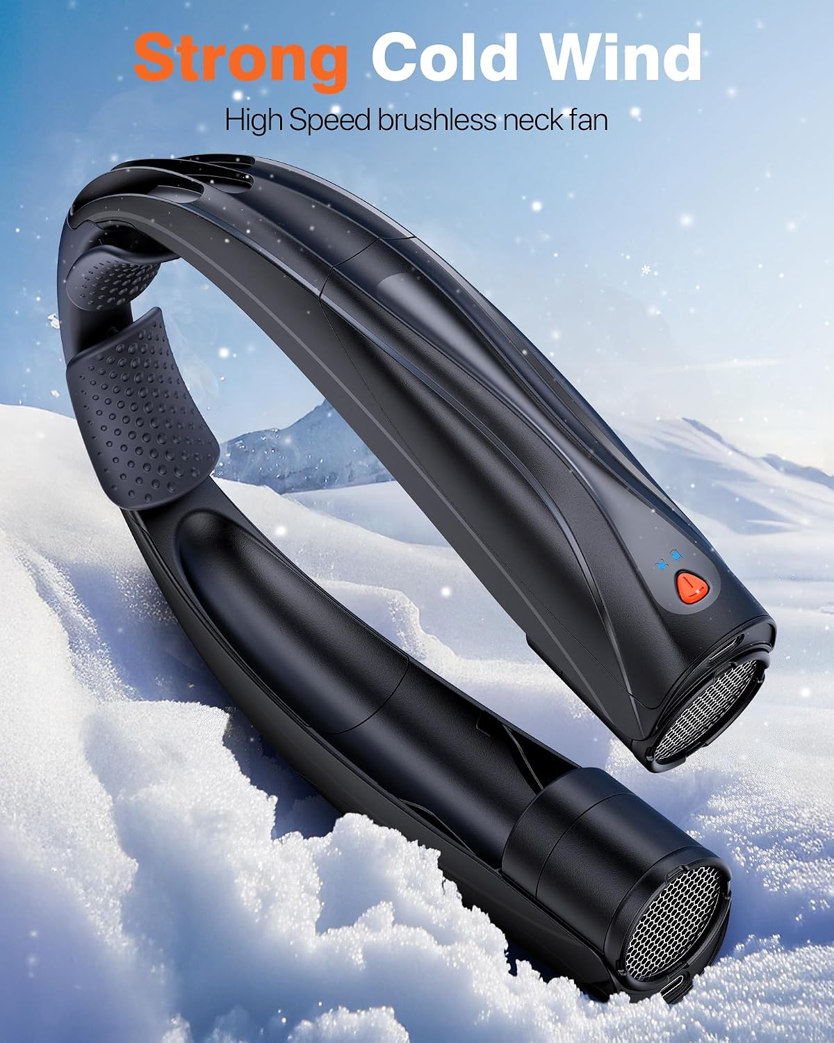 Thumbnail 4 de Vexolta Portable Neck Fan — 6000mAh, 360° Cooling, 6 Speeds, Hands-Free Wearable Personal Fan