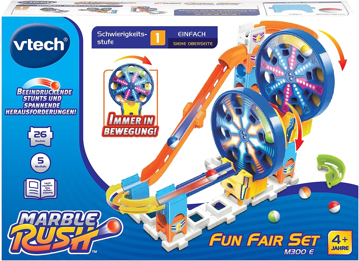 Detalle 2 de Marble Rush Fun Fair Set M300 E 24 piezas
