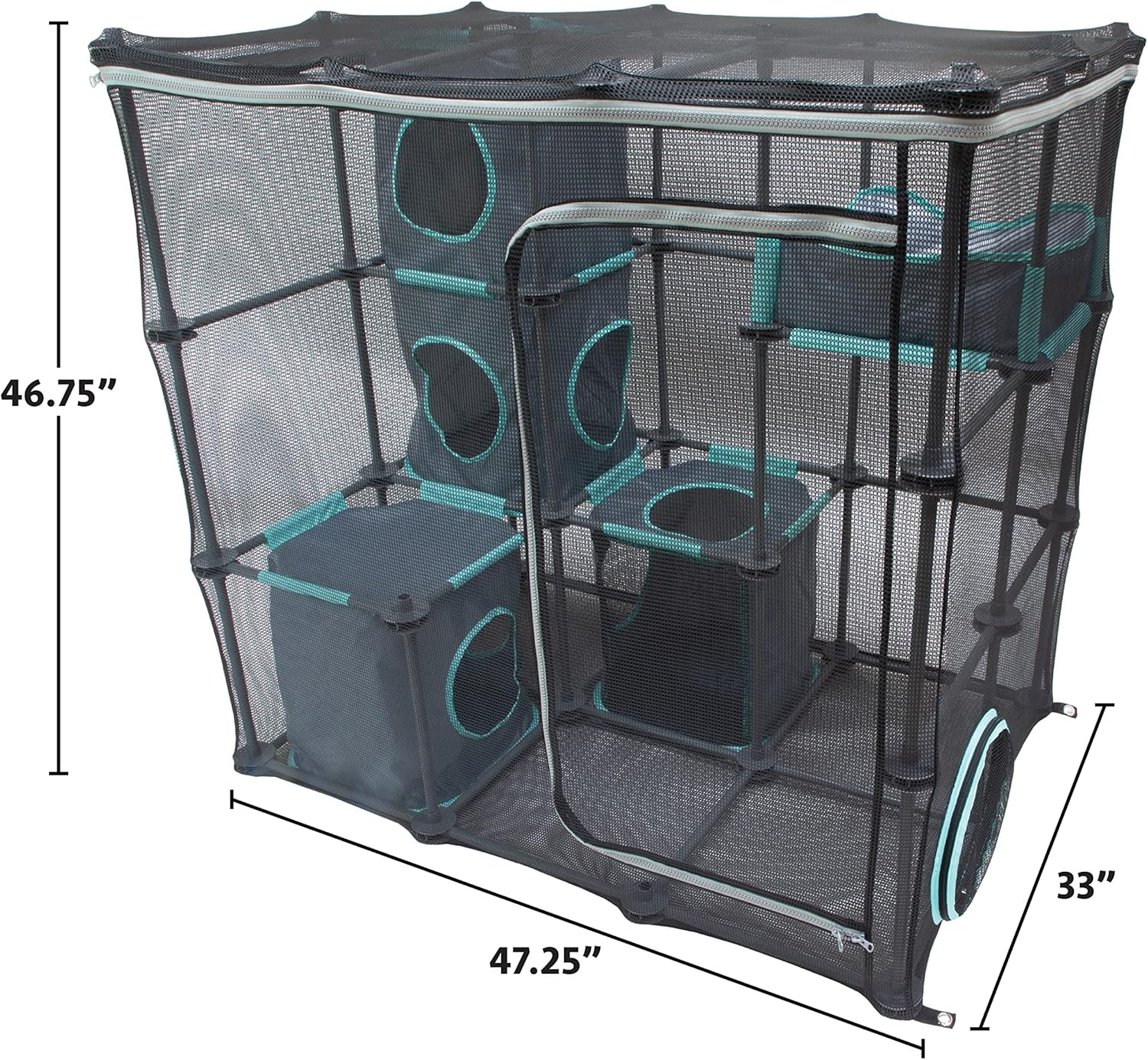 Thumbnail 6 de Kitty City Outdoor Catio Furniture and Play Kits: Mega Kit for Multi‑Cat Fun