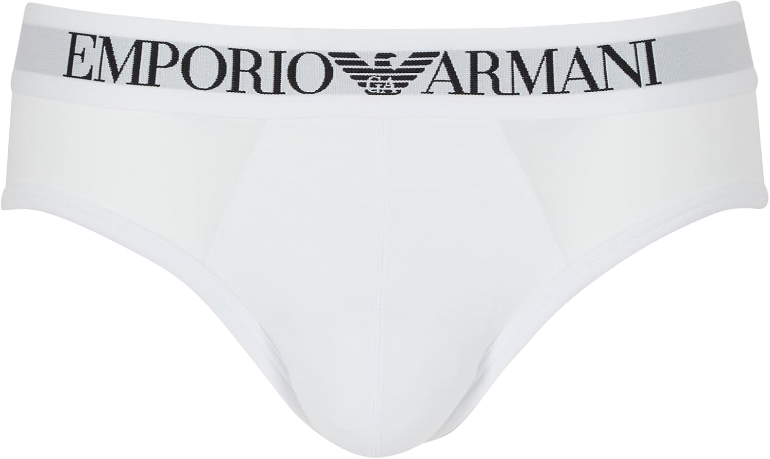 Detalle de Emporio Armani Essential Cotton Brief Mutande da Uomo — Pacco da 1