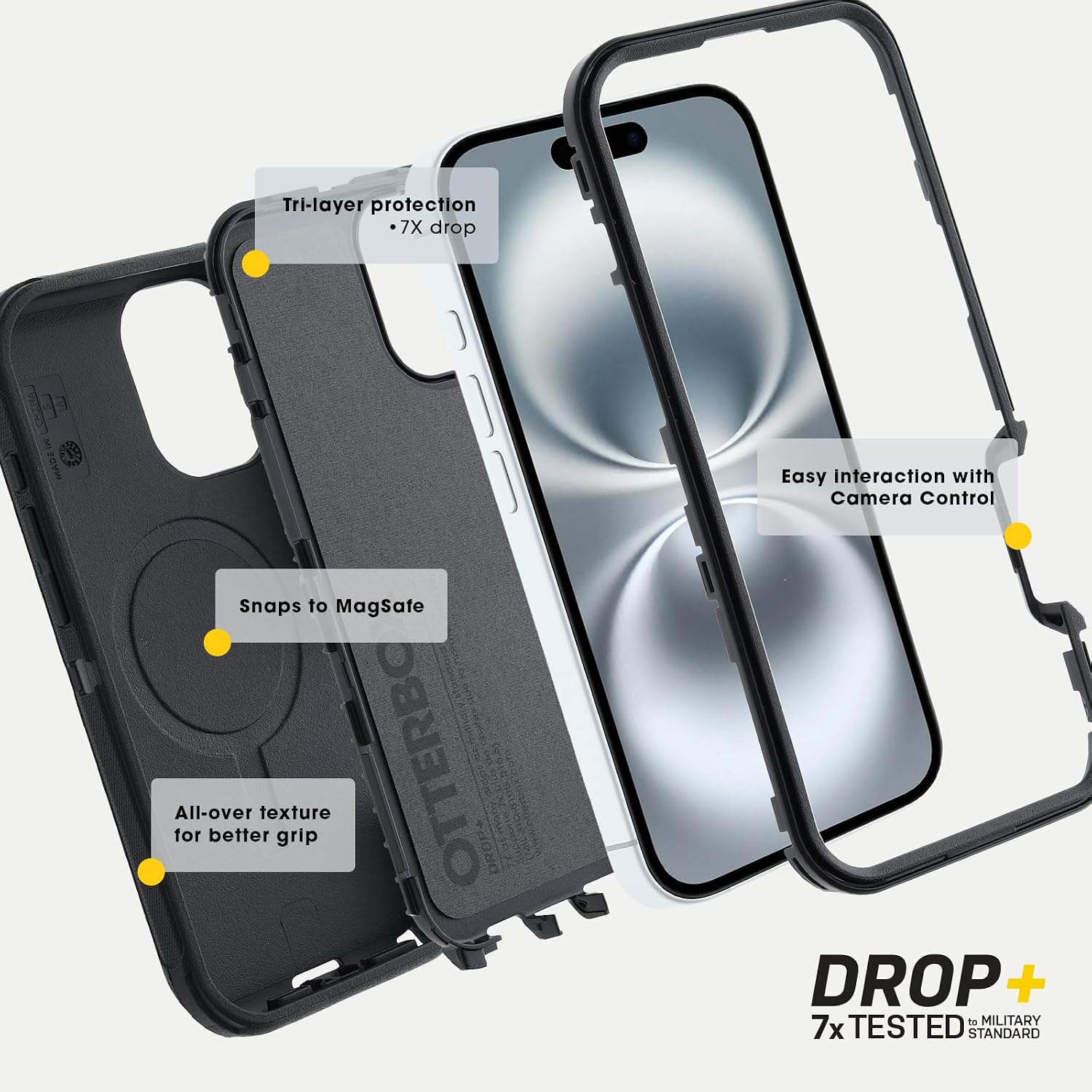 Thumbnail 5 de OtterBox Defender Series MagSafe Case for iPhone 16 Plus blue