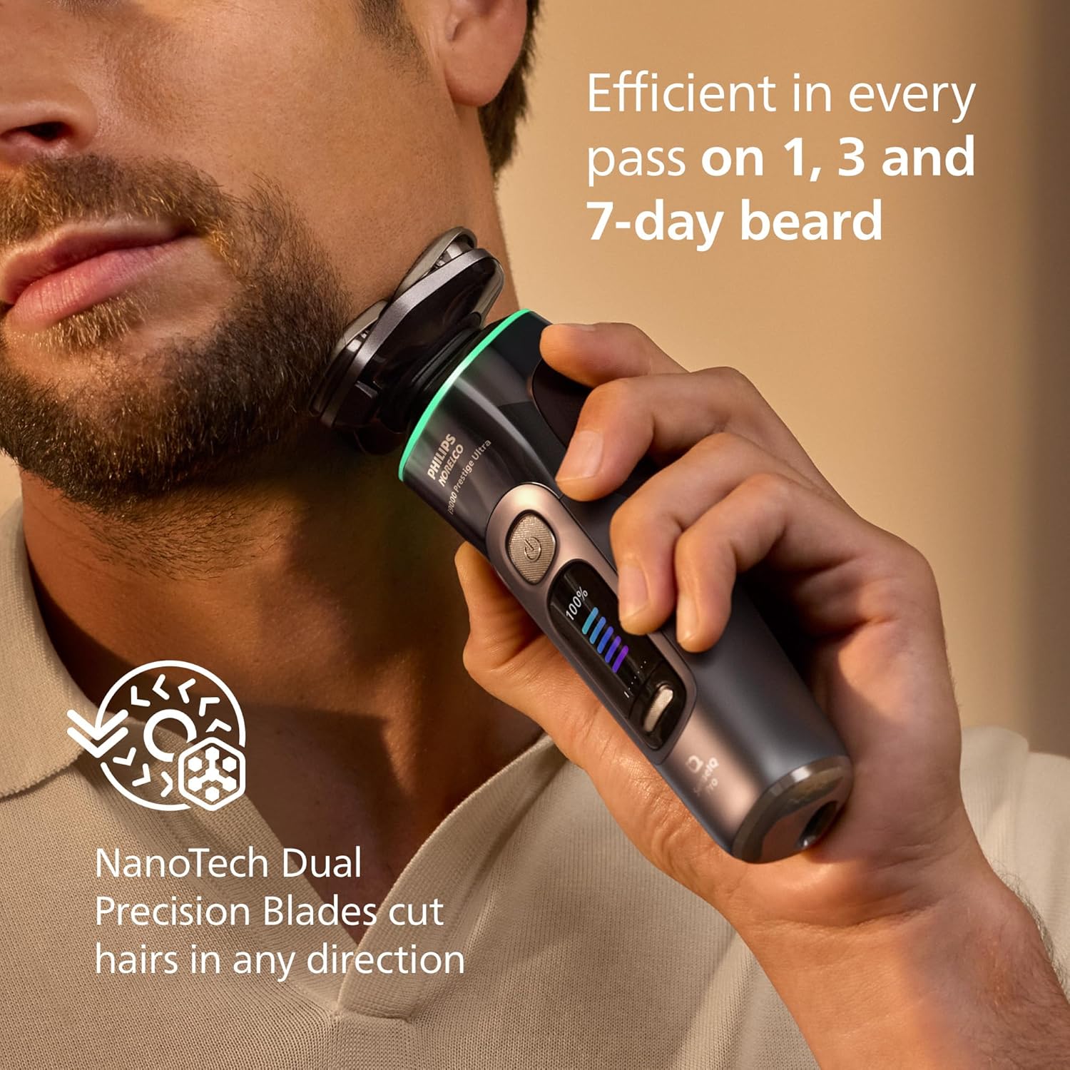 Detalle 1 de Philips Norelco i9000 Prestige Ultra shaver 🪒