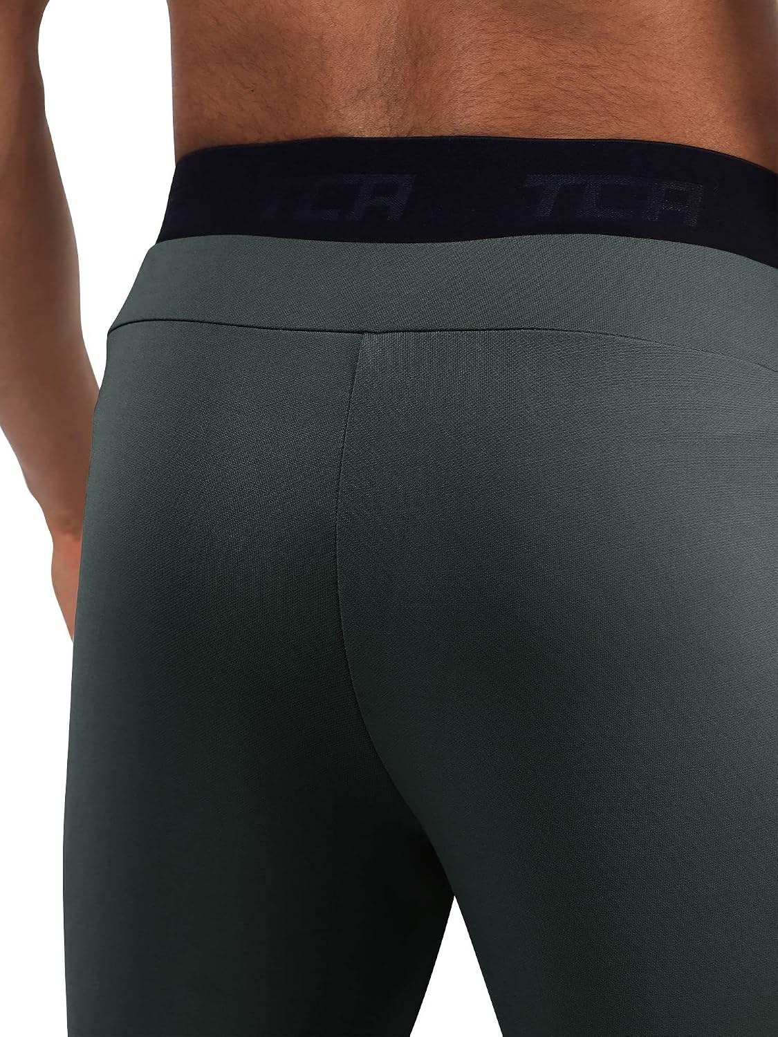 Detalle de TCA Uomo Rapid Pantaloni Tuta da Corsa con Tasche a Zip – Pantalone Sportivo Slim Fit