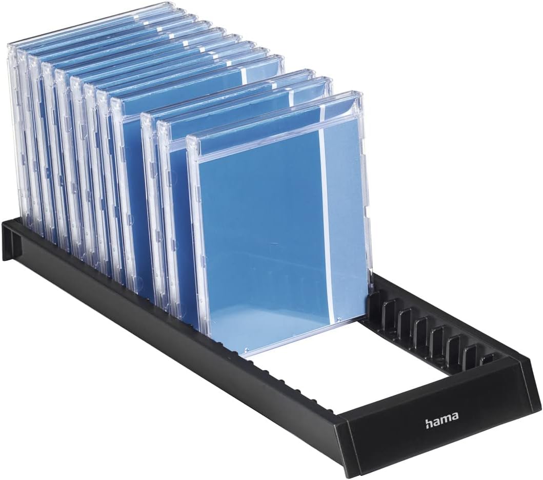 Thumbnail 1 de Hama CD Flipper Storage Unit for 22 CDs (Black) – 00048107