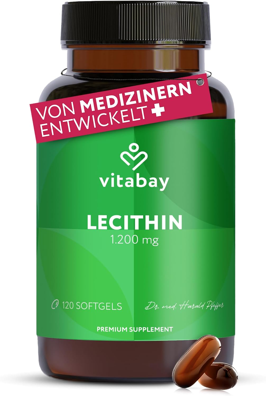 Detalle de Vitabay Lecithin 1200 mg đź’Š