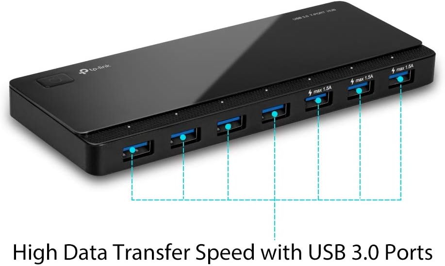 Detalle 2 de TP-Link UH700 7-Port USB 3.0 Hub