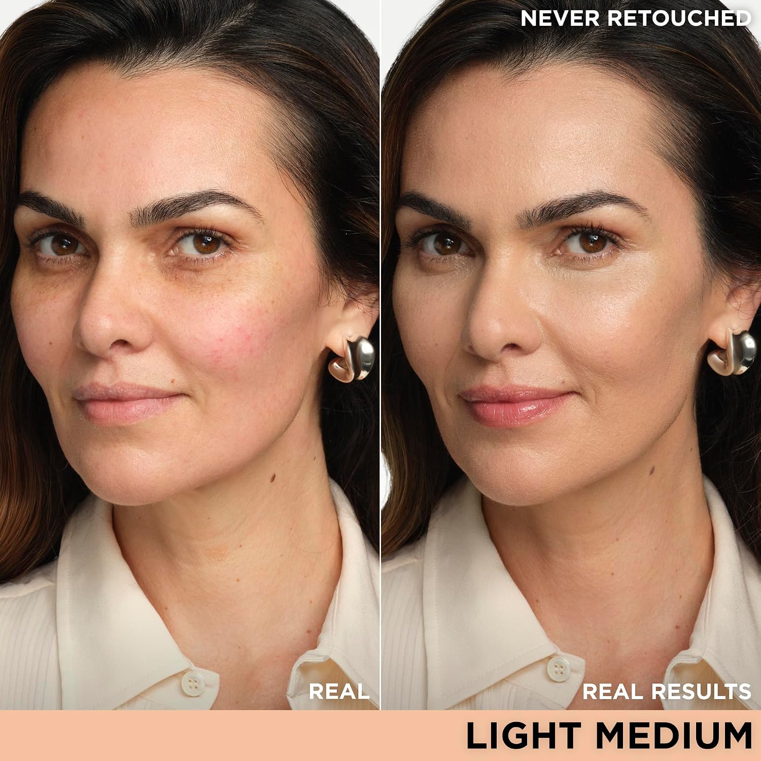 Detalle de IT Cosmetics CC+ Cream Foundation, SPF 50+ Full Coverage, Natural Finish