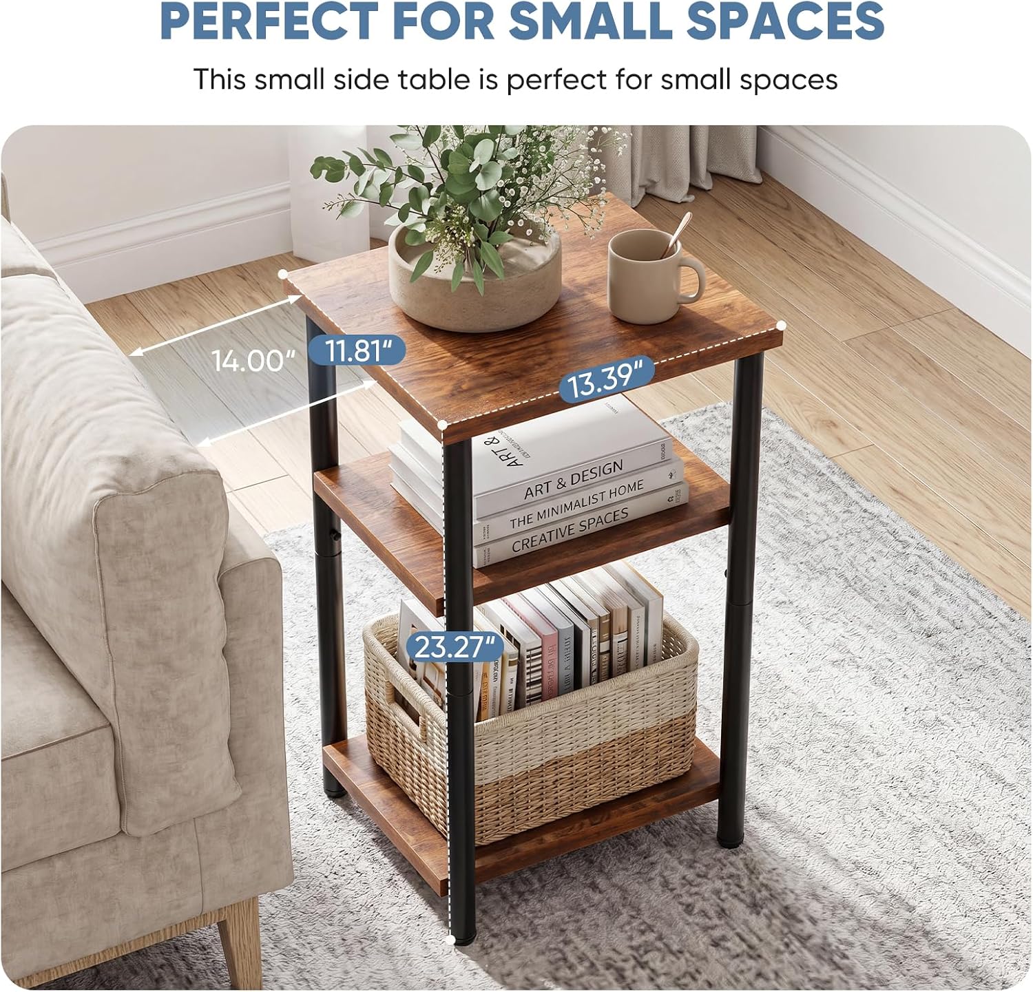 Thumbnail 2 de DUMOS 3-Tier Side Table