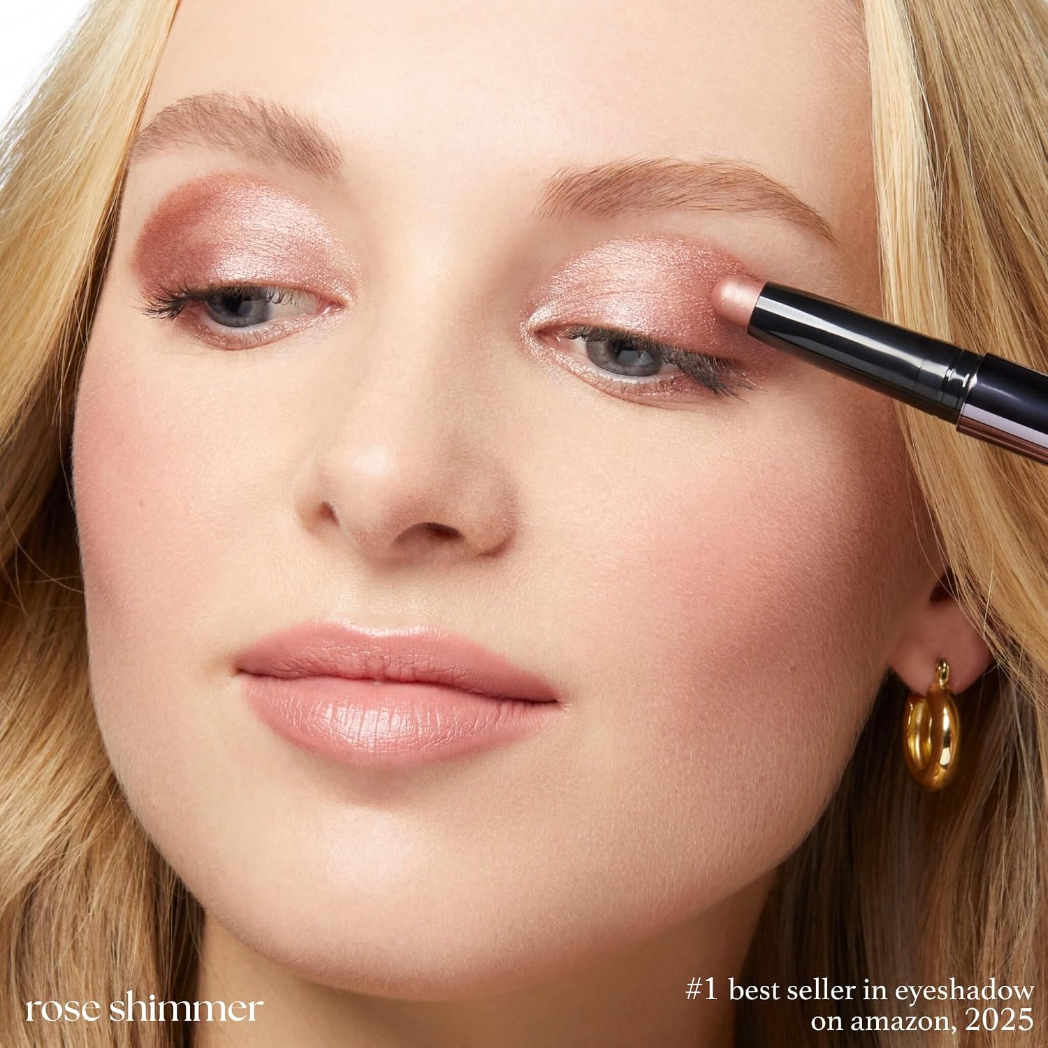 Thumbnail 4 de Julep Cream-to-Powder Shimmer Eyeshadow 101 in Pink Pearl