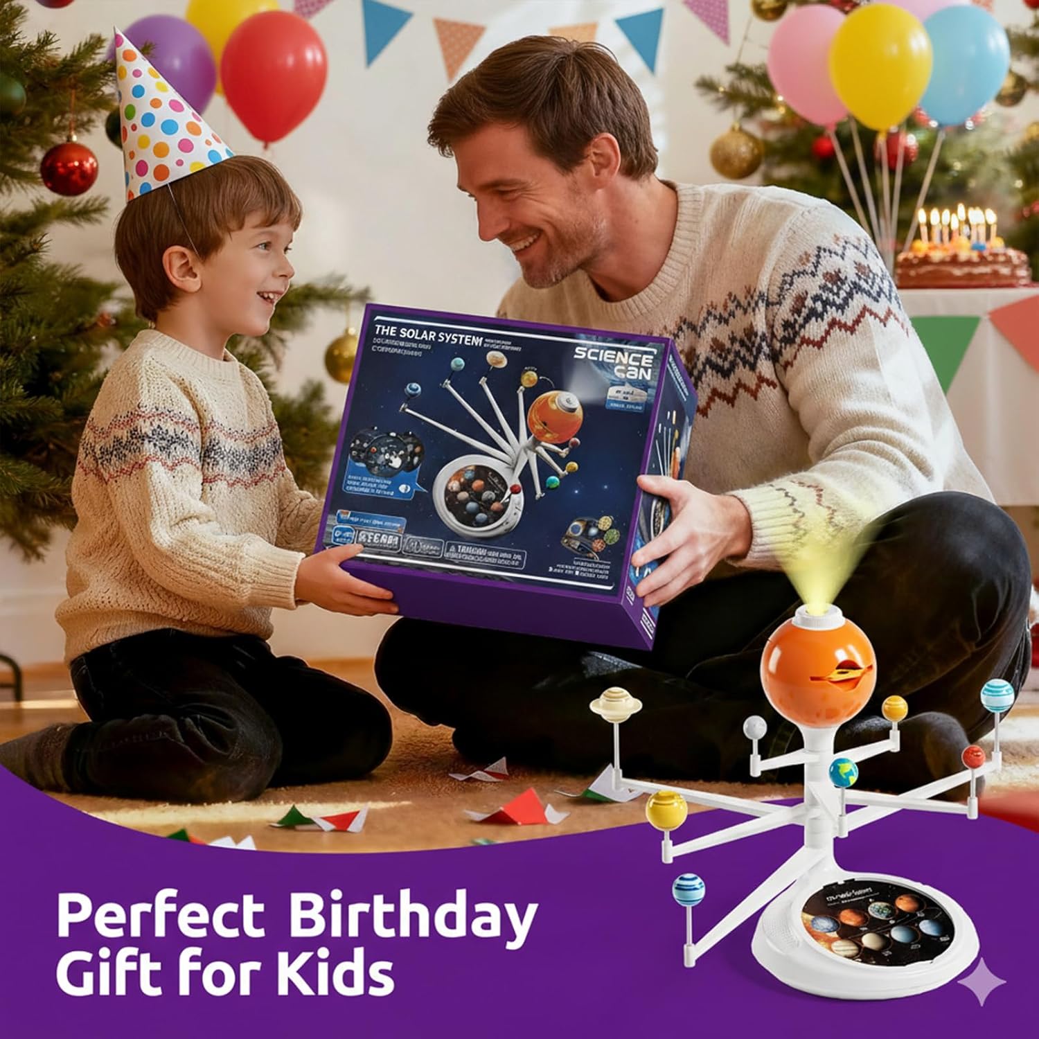 Thumbnail 6 de Science Can Solar System for Kids: Interactive Talking Solar System Model