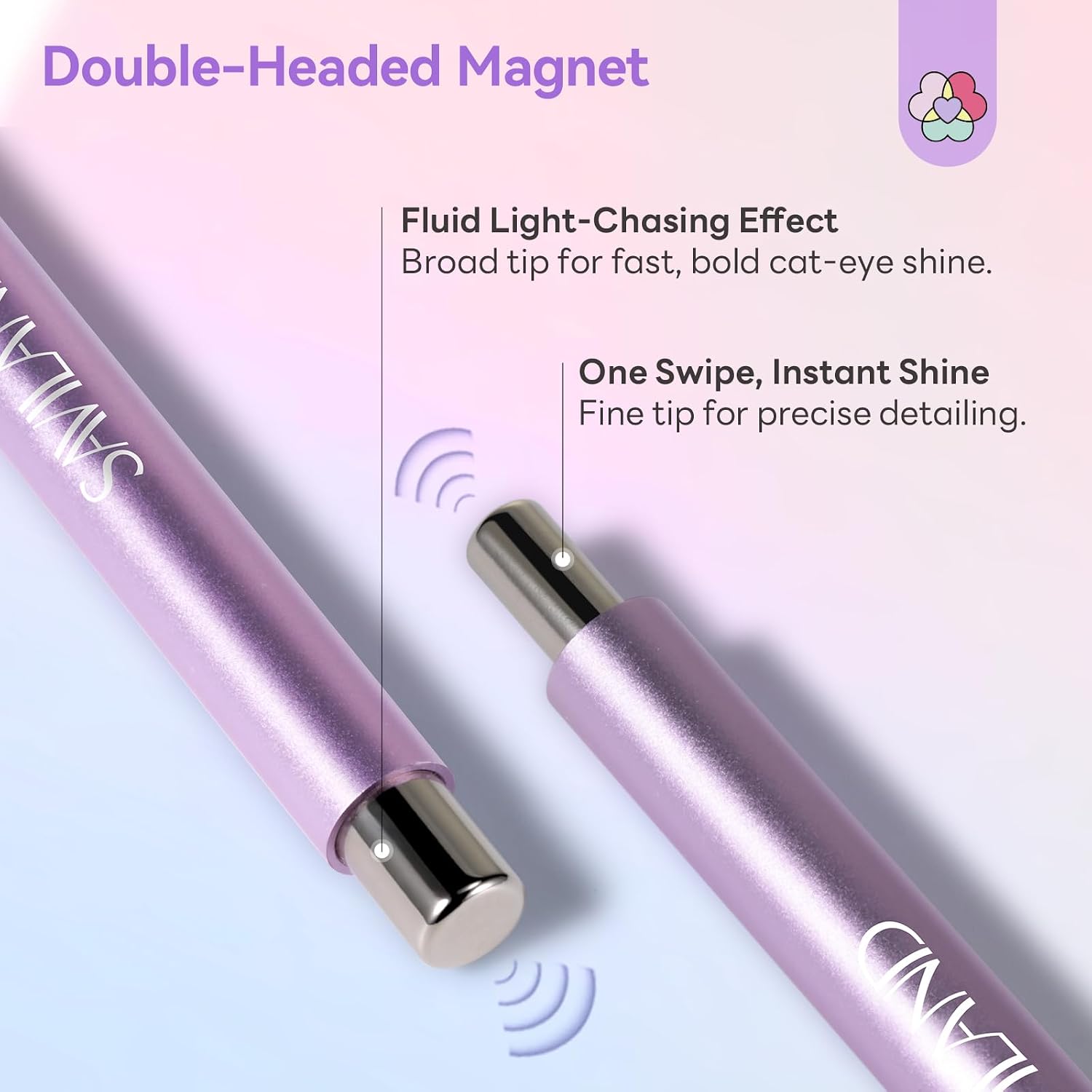 Detalle de SAVILAND Cat Eye Magnetstift mit 5x Magnet