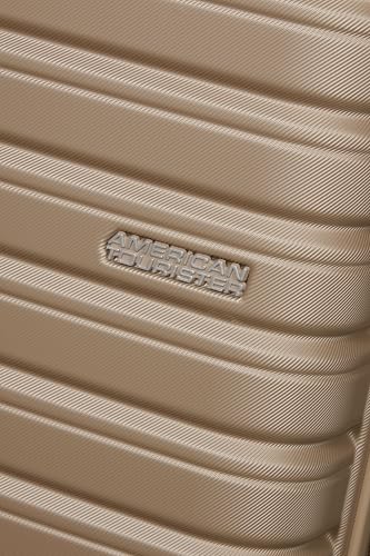 Thumbnail 8 de American Tourister Flashline Spinner 55: Maleta rígida de mano (55 x 40 x 20 cm) en Dorado Marfil