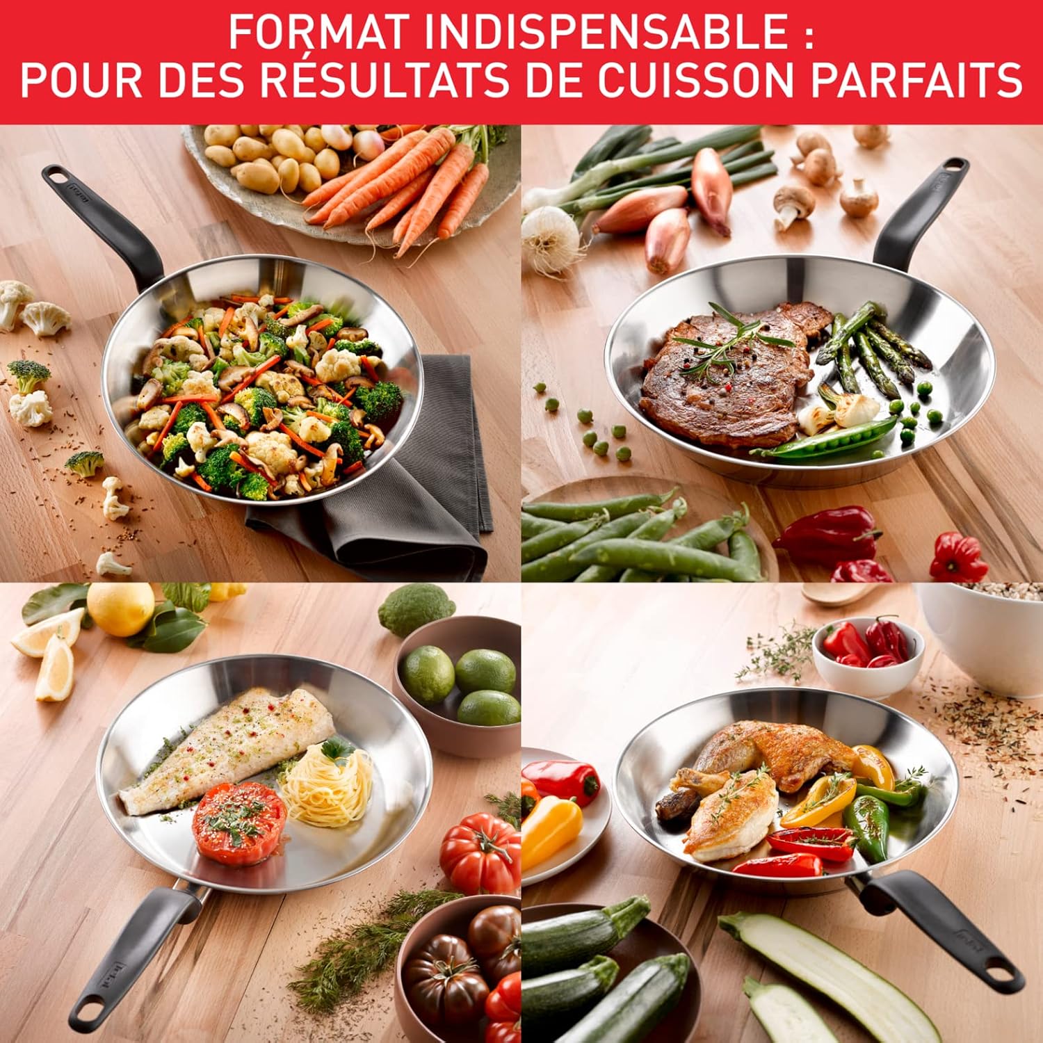 Thumbnail 5 de Tefal Primary Poêle inox 28 cm